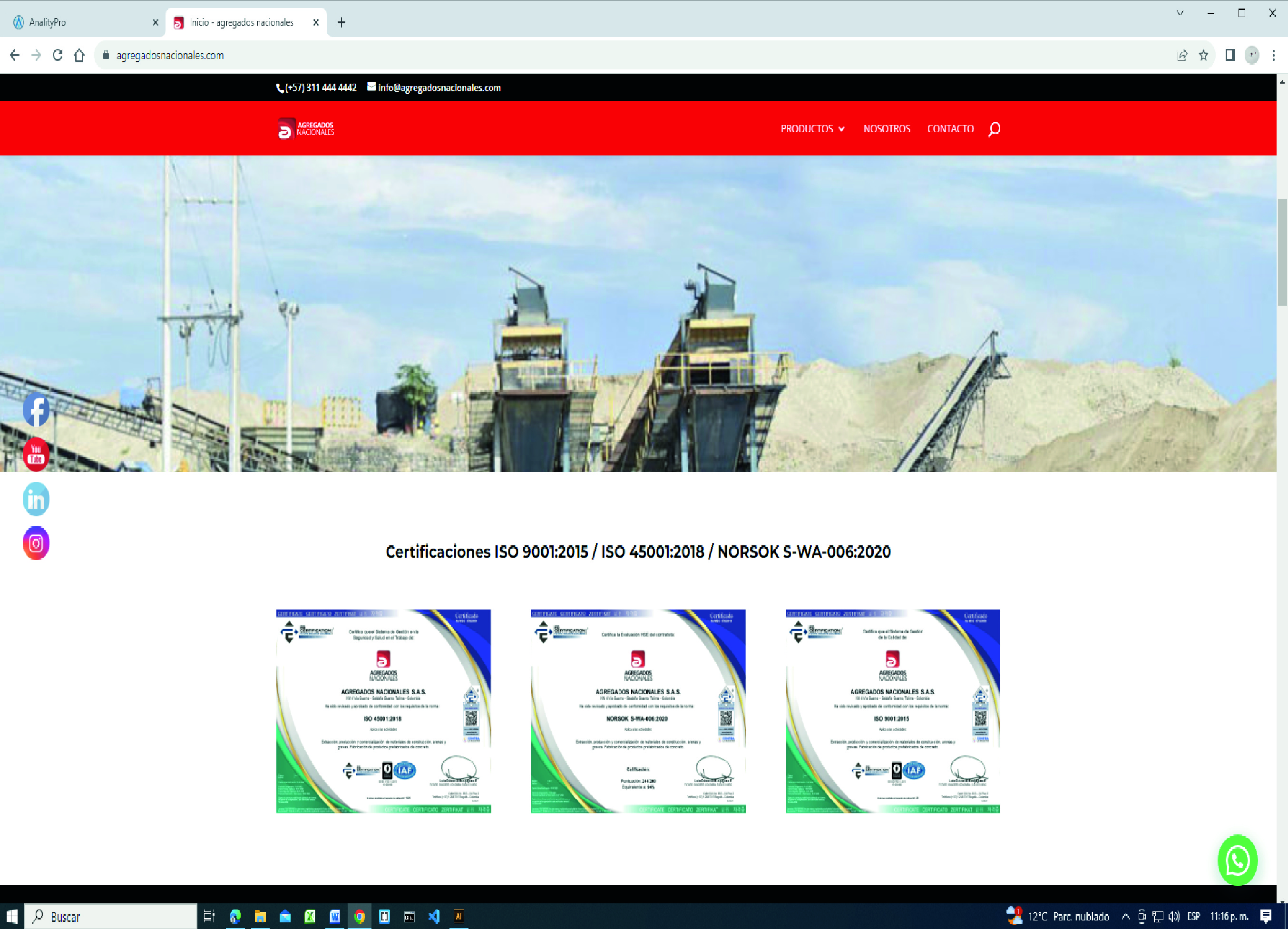 Agregados Nacionales